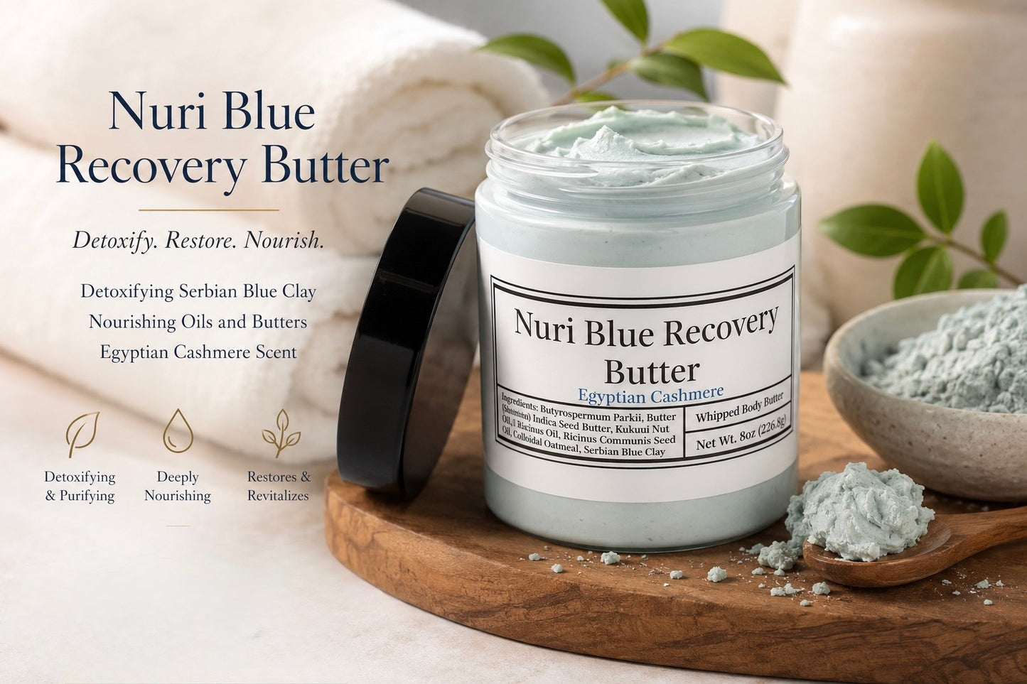 Nuri Blue Recovery Body Butter